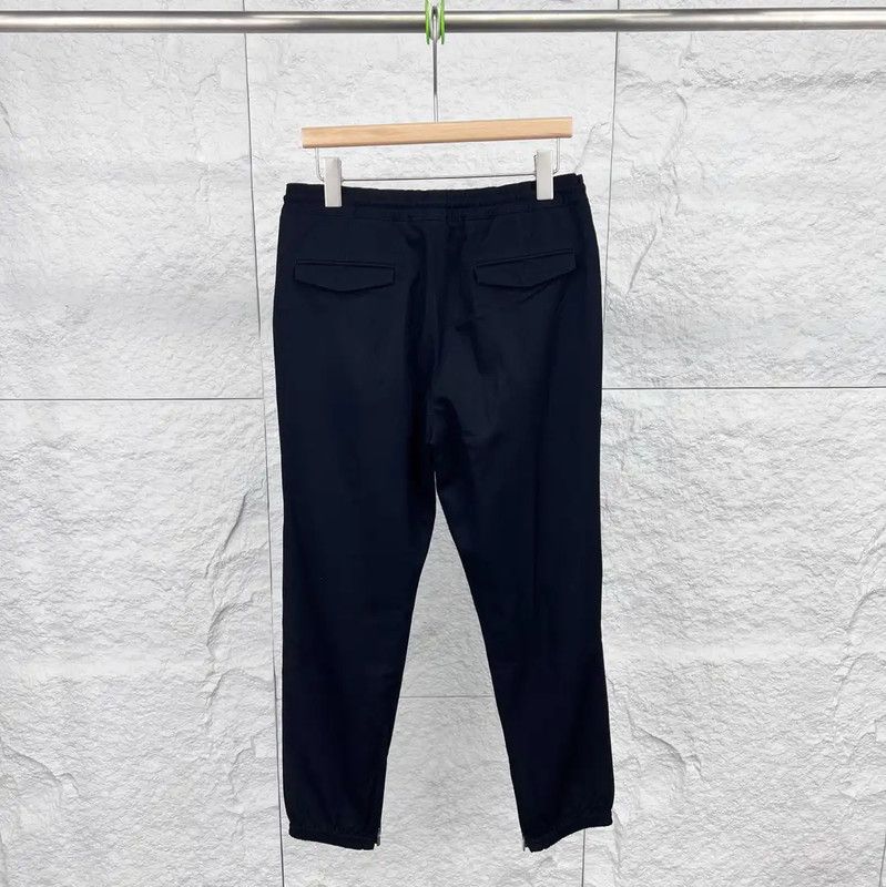 Dior Dior Casual Black Cotton Pants for Men 0089 Size US 32 / EU 48 - 2 Thumbnail