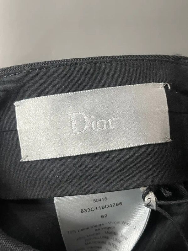 Dior Dior Black Casual Trousers for Men 0089 Size US 32 / EU 48 - 6 Thumbnail