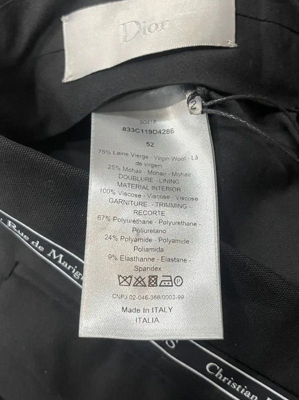 Dior Dior Black Casual Trousers for Men 0089 Size US 32 / EU 48 - 7 Thumbnail