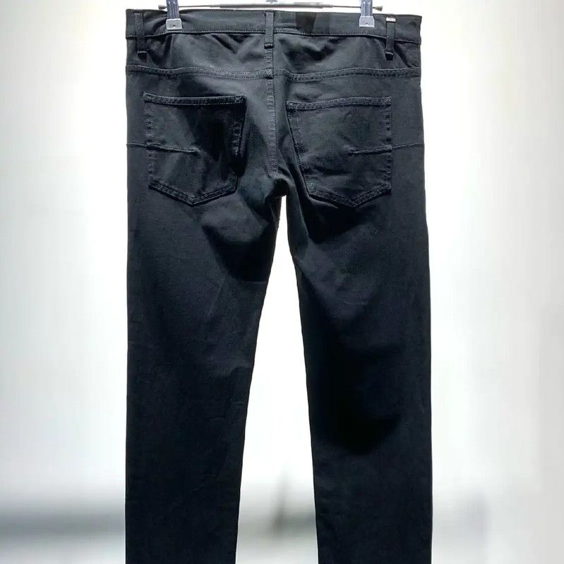 Dior Dior Black Cotton Casual Pants for Men 0089 Size US 32 / EU 48 - 5 Thumbnail