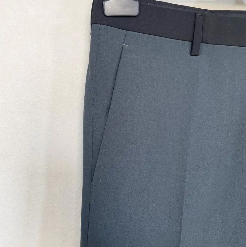 Dior Dior Men's Wool Casual Pants in Lagoon Blue 0089 Size US 32 / EU 48 - 3 Thumbnail