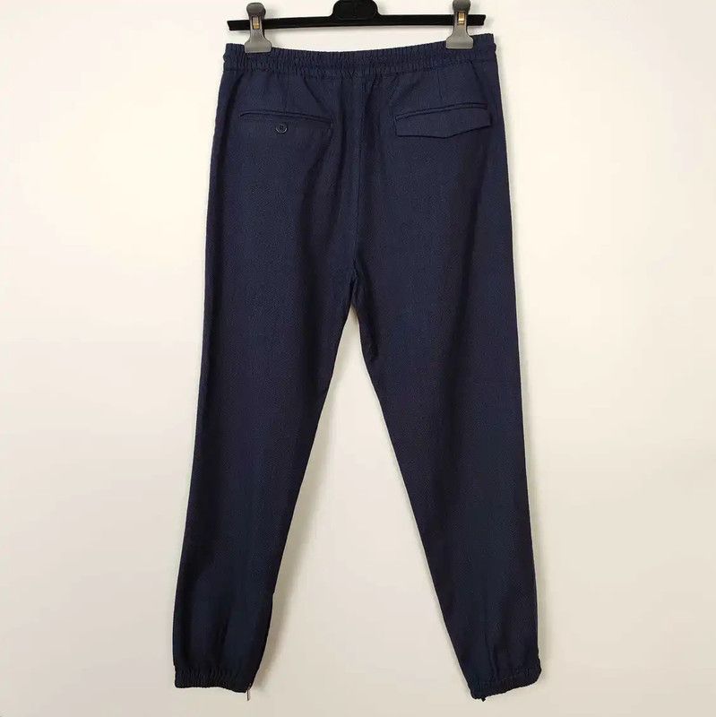 Dior Dior Men's Casual Pants in Dark Blue Wool 0089 Size US 32 / EU 48 - 2 Thumbnail