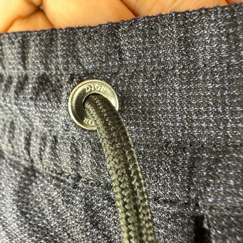 Dior Dior Men's Casual Pants in Dark Blue Wool 0089 Size US 32 / EU 48 - 6 Thumbnail