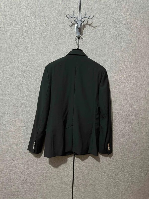 Dior Dior Men's Black Wool Embroidered Jacket 0089 Size US S / EU 44-46 / 1 - 2 Thumbnail