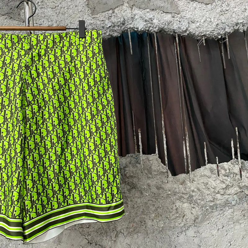 Dior Dior Green Men's Summer Shorts 0089 Size US 30 / EU 46 - 4 Thumbnail