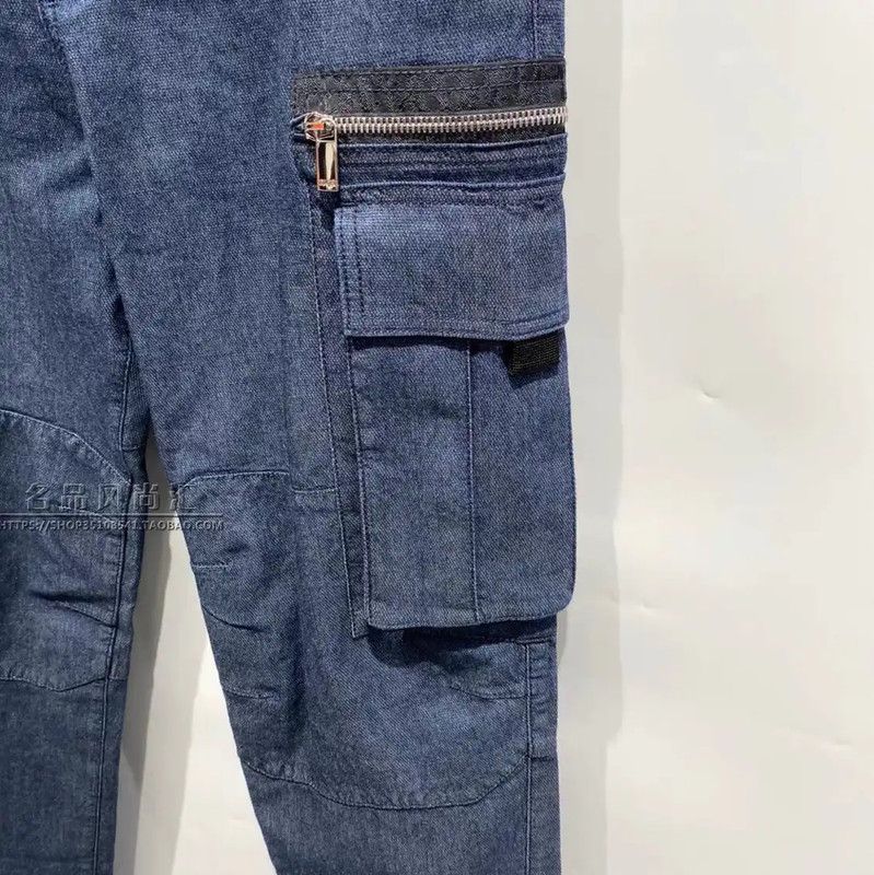 Dior Dior Casual Blue Denim Pants for Men 0089 Size US 30 / EU 46 - 8 Thumbnail
