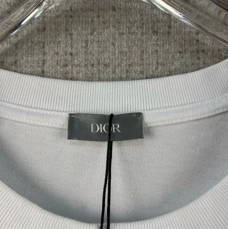 Dior Dior Men's Summer Cotton T-Shirt with Logo 0089 Size US XXL / EU 58 / 5 - 4 Thumbnail