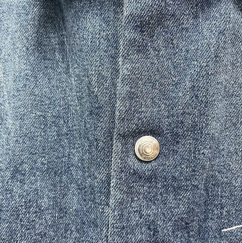 Dior Dior Blue Denim Jacket with Embroidery 0089 Size US M / EU 48-50 / 2 - 4 Thumbnail
