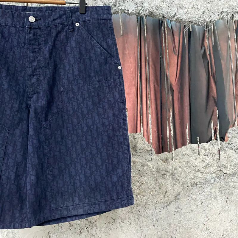 Dior Dior Men's Summer Blue Shorts 0089 Size US 30 / EU 46 - 4 Thumbnail