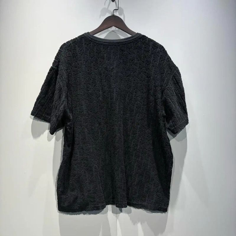 Dior Dior Black Cotton Blend XXXL Men's T-Shirt 0089 Size US XXL / EU 58 / 5 - 2 Thumbnail