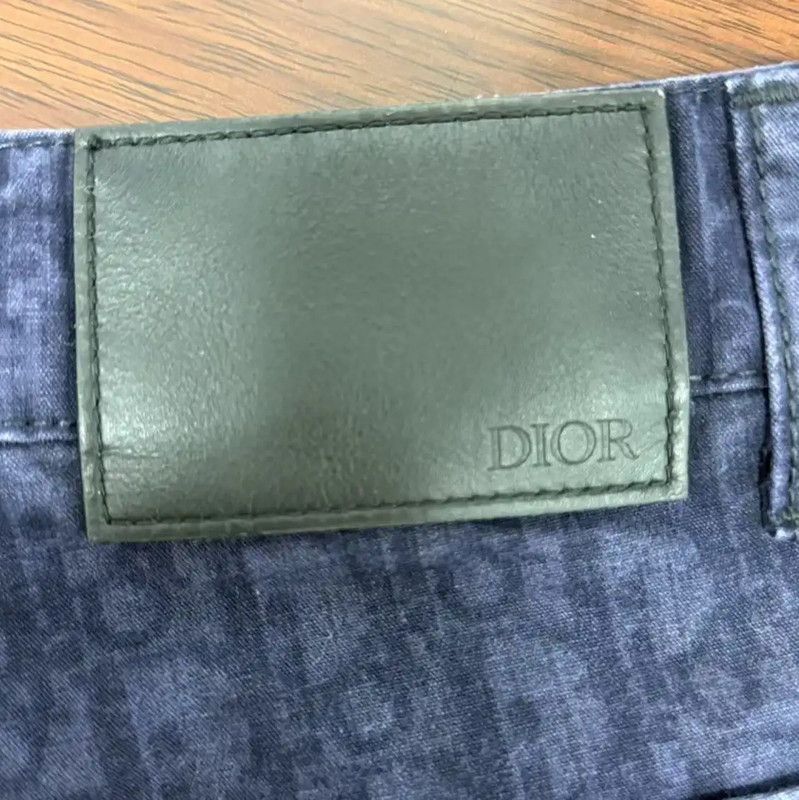 Dior Dior Dark Blue Denim Men's Shorts 0089 Size US 30 / EU 46 - 3 Thumbnail