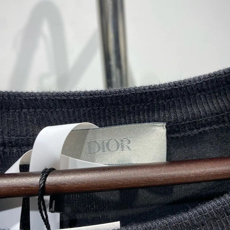 Dior Dior Black Cotton Blend Oversized T-Shirt 0089 Size US XXL / EU 58 / 5 - 6 Thumbnail