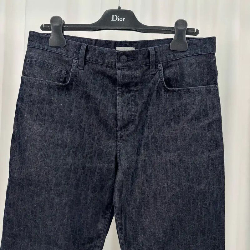 Dior Dior Men's Casual Black Denim Pants 0089 Size US 32 / EU 48 - 3 Thumbnail