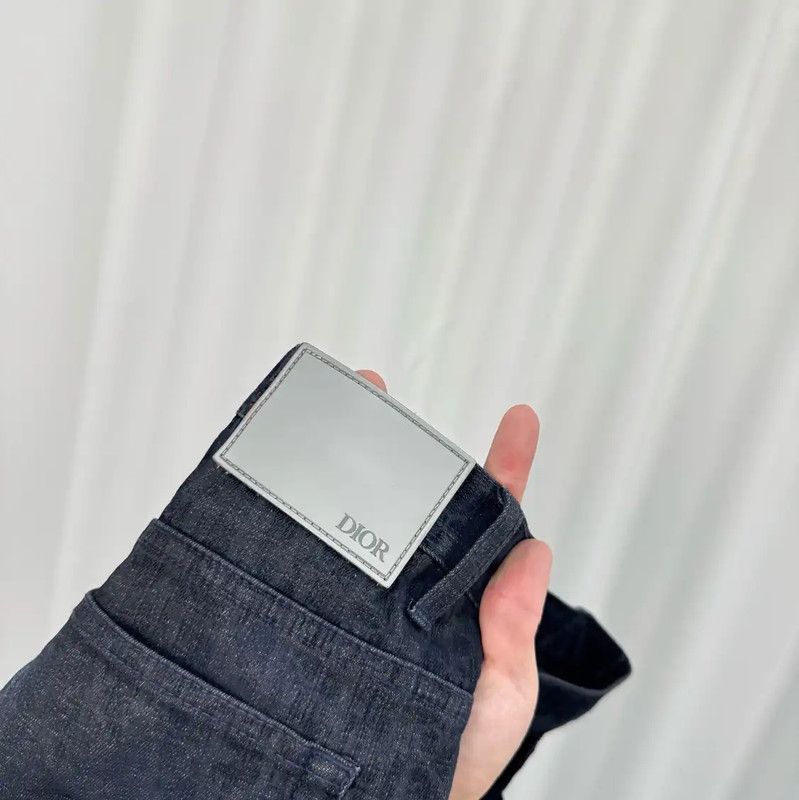 Dior Dior Men's Casual Black Denim Pants 0089 Size US 32 / EU 48 - 5 Thumbnail