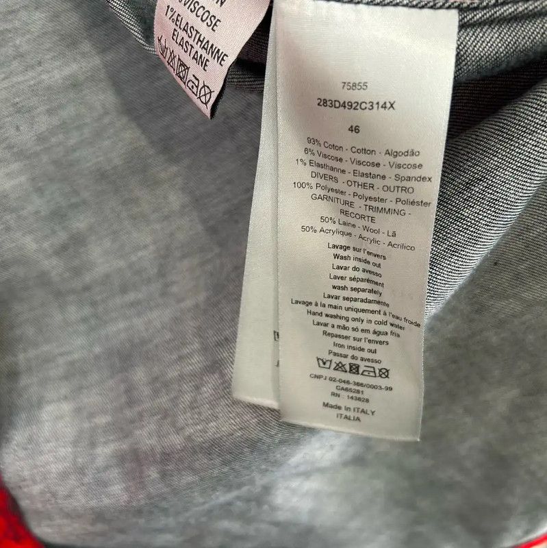 Dior Dior Red Men's Casual Jacket 0089 Size US M / EU 48-50 / 2 - 5 Thumbnail