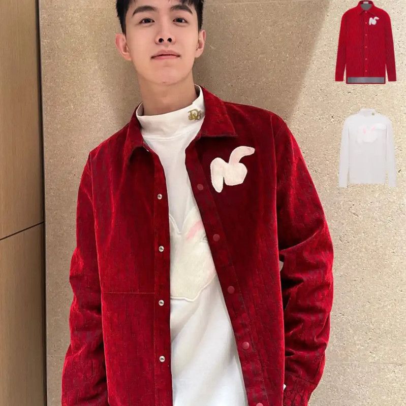 Dior Dior Red Men's Casual Jacket 0089 Size US M / EU 48-50 / 2 - 9 Thumbnail