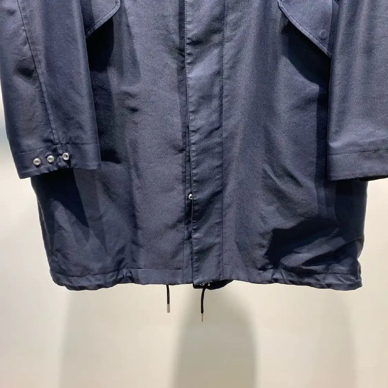 Dior Dior Men's Navy Nylon Outerwear Jacket 0089 Size US M / EU 48-50 / 2 - 4 Thumbnail