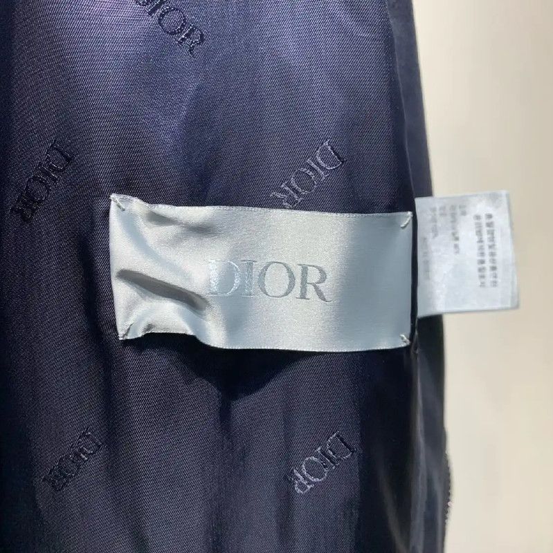 Dior Dior Men's Navy Nylon Outerwear Jacket 0089 Size US M / EU 48-50 / 2 - 2 Thumbnail