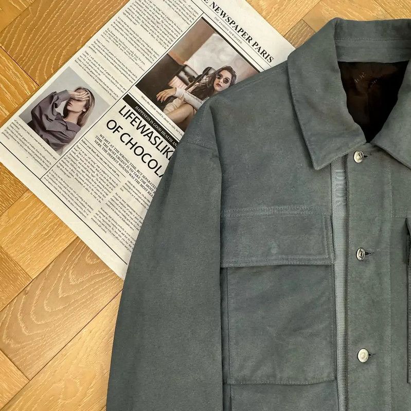 Dior Dior Gray Oversized Men's Outerwear Jacket 0089 Size US XXL / EU 58 / 5 - 6 Thumbnail