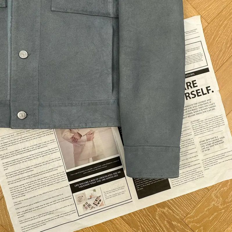 Dior Dior Gray Oversized Men's Outerwear Jacket 0089 Size US XXL / EU 58 / 5 - 3 Thumbnail