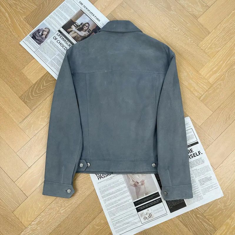 Dior Dior Gray Oversized Men's Outerwear Jacket 0089 Size US XXL / EU 58 / 5 - 2 Thumbnail