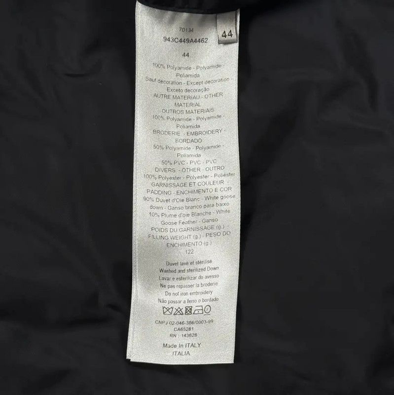 Dior Dior Light Blue Men's Puffer Jacket 0089 Size US XS / EU 42 / 0 - 4 Thumbnail