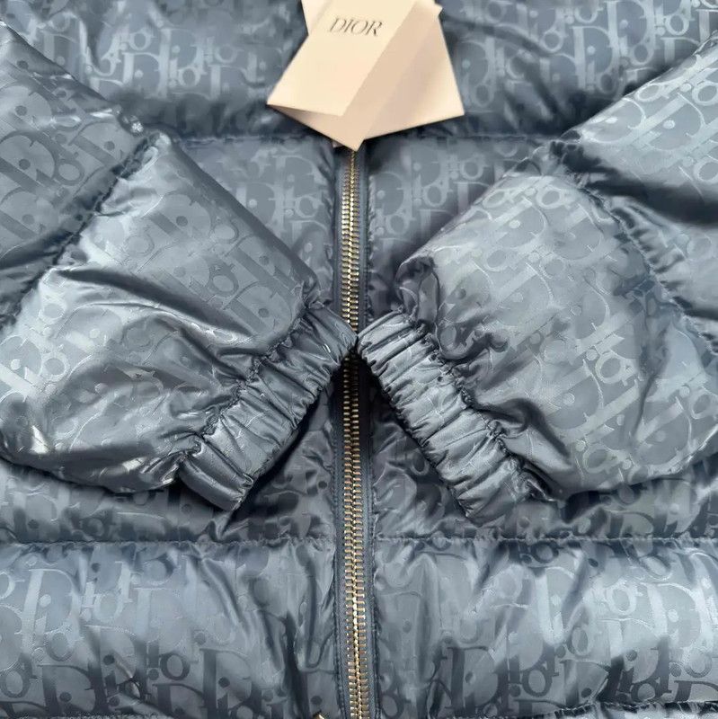 Dior Dior Light Blue Men's Puffer Jacket 0089 Size US XS / EU 42 / 0 - 6 Thumbnail