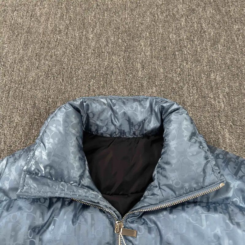 Dior Dior Light Blue Men's Puffer Jacket 0089 Size US XS / EU 42 / 0 - 5 Thumbnail