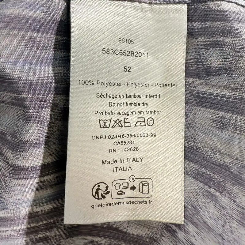Dior Dior Gray Polyester Men's Jacket 0089 Size US M / EU 48-50 / 2 - 5 Thumbnail