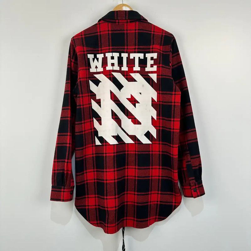 Off-White Off-White Red Wool Cardigan for Men 0089 Size US XS / EU 42 / 0 - 2 Thumbnail
