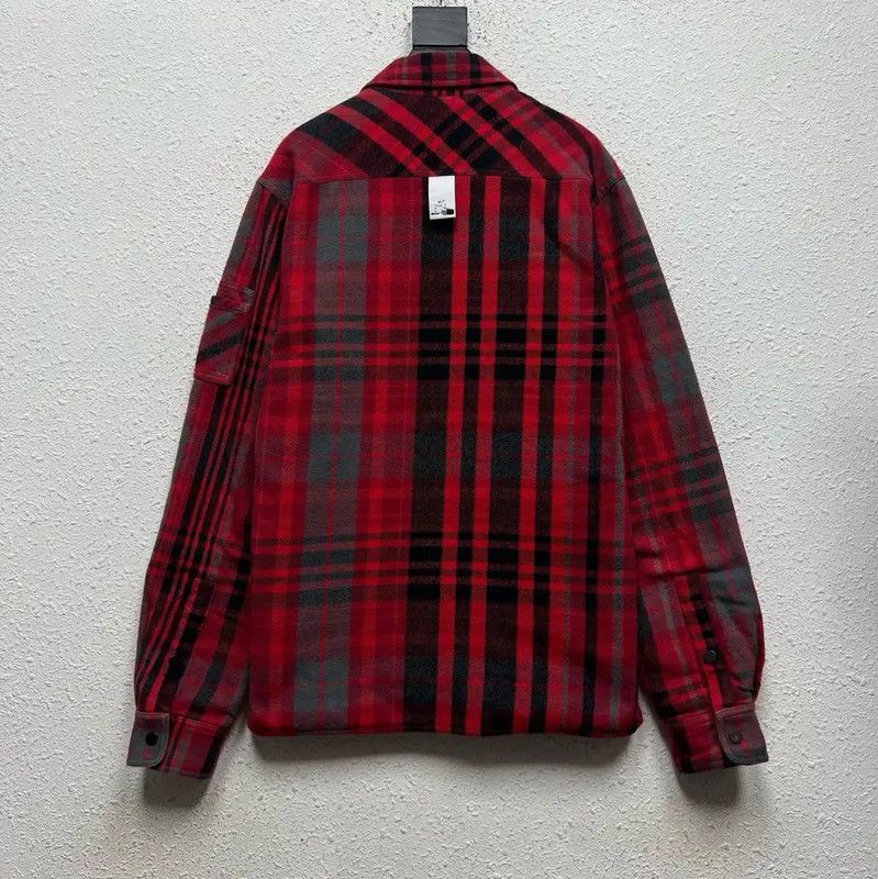 Off-White Off-White Red Plaid Long Sleeve Jacket 0089 Size US S / EU 44-46 / 1 - 2 Thumbnail