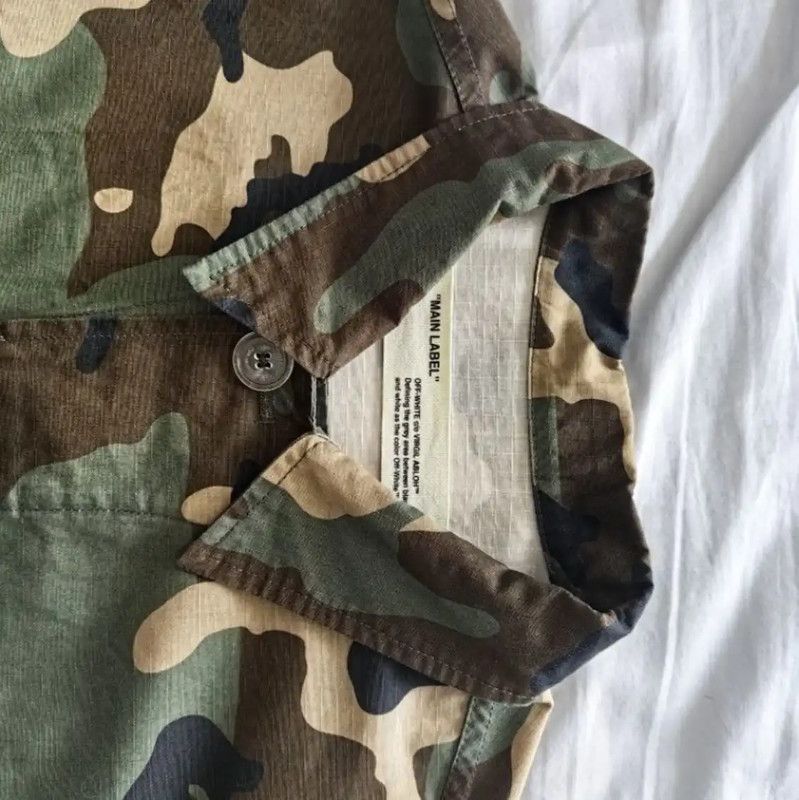 Off-White Off-White Military Green Men's Outerwear 0089 Size US XS / EU 42 / 0 - 5 Thumbnail