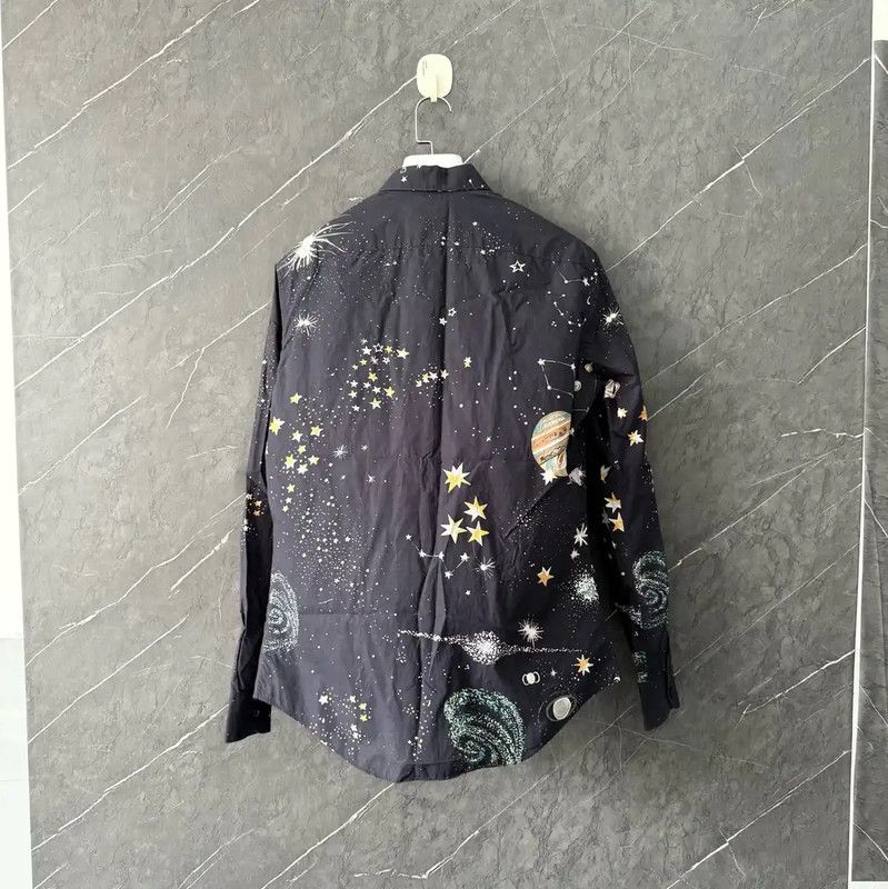 Valentino Valentino Men's Cotton Long Sleeve Shirt 0089 Size US M / EU 48-50 / 2 - 2 Thumbnail