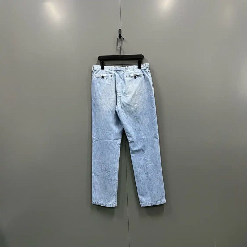 Valentino Valentino Men's Casual Blue Cotton Pants 0089 Size US 32 / EU 48 - 2 Thumbnail