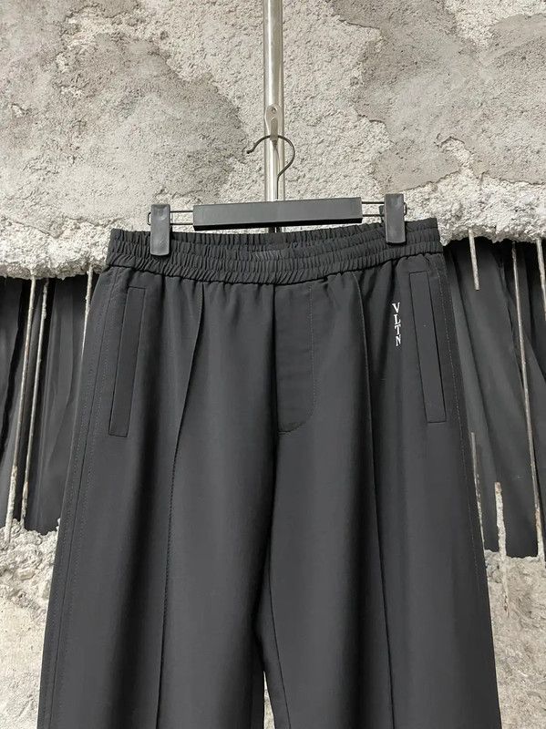 Valentino Valentino Black Embroidered Casual Trousers 0089 Size US 30 / EU 46 - 3 Thumbnail
