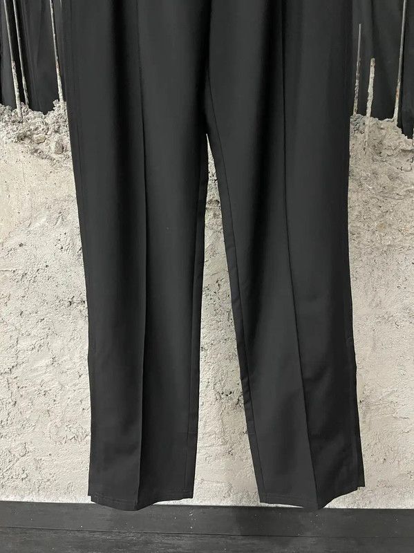 Valentino Valentino Black Embroidered Casual Trousers 0089 Size US 30 / EU 46 - 4 Thumbnail