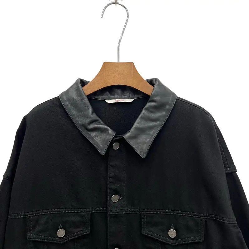 Valentino Valentino Black Men's Casual Jacket 0089 Size US M / EU 48-50 / 2 - 4 Thumbnail