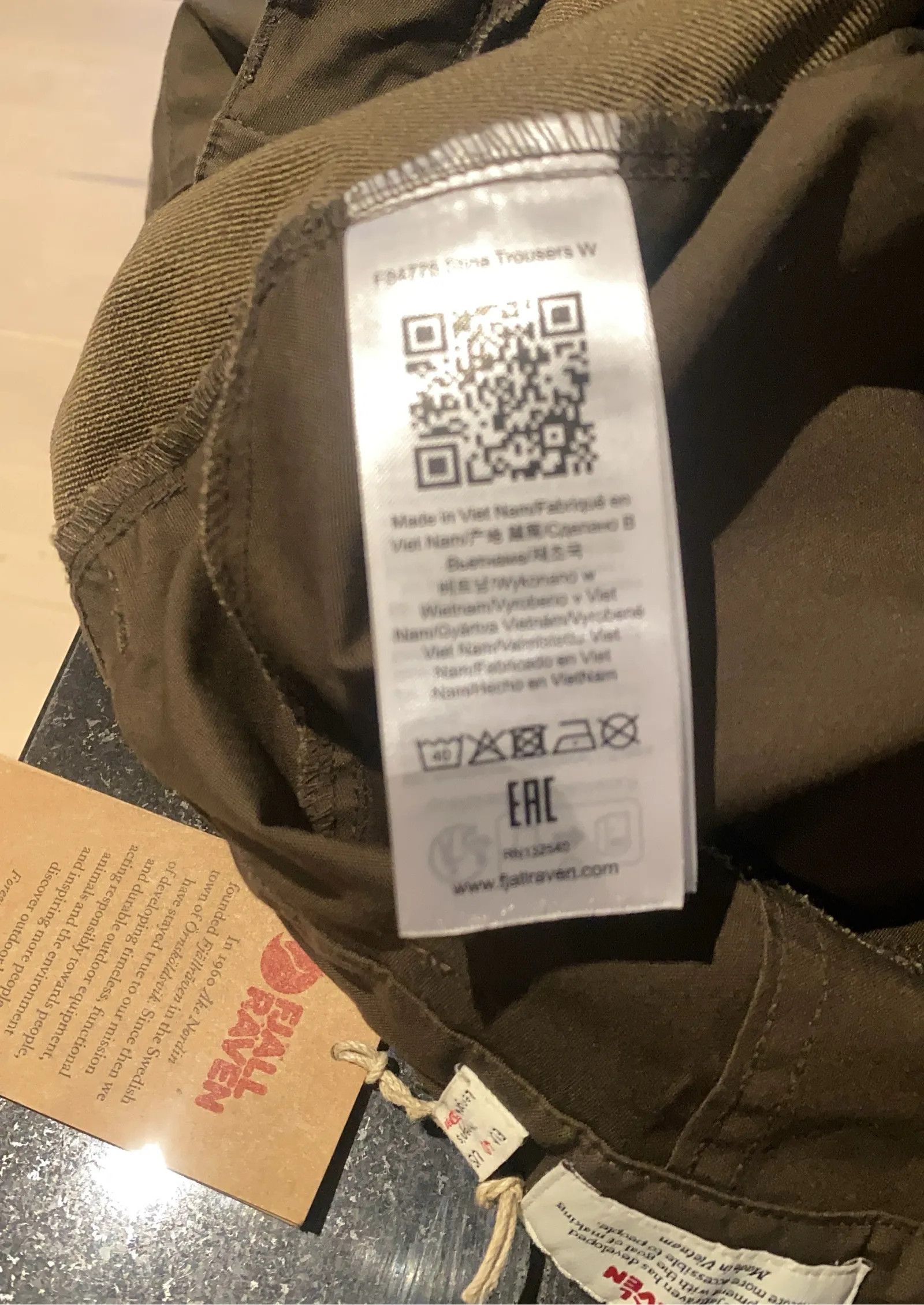 Fjallraven Fjällräven Stina Trousers W Sweatpants Size 28" / US 6 / IT 42 - 8 Thumbnail