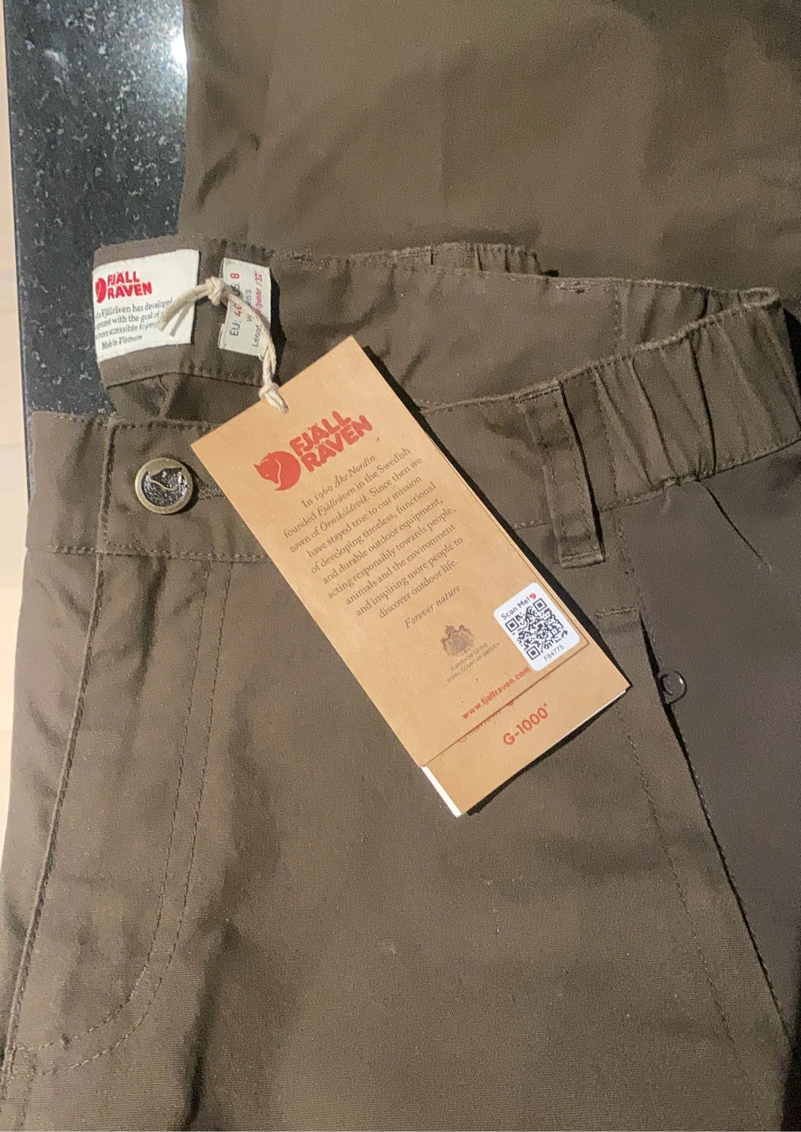 Fjallraven Fjällräven Stina Trousers W Sweatpants Size 28" / US 6 / IT 42 - 4 Thumbnail