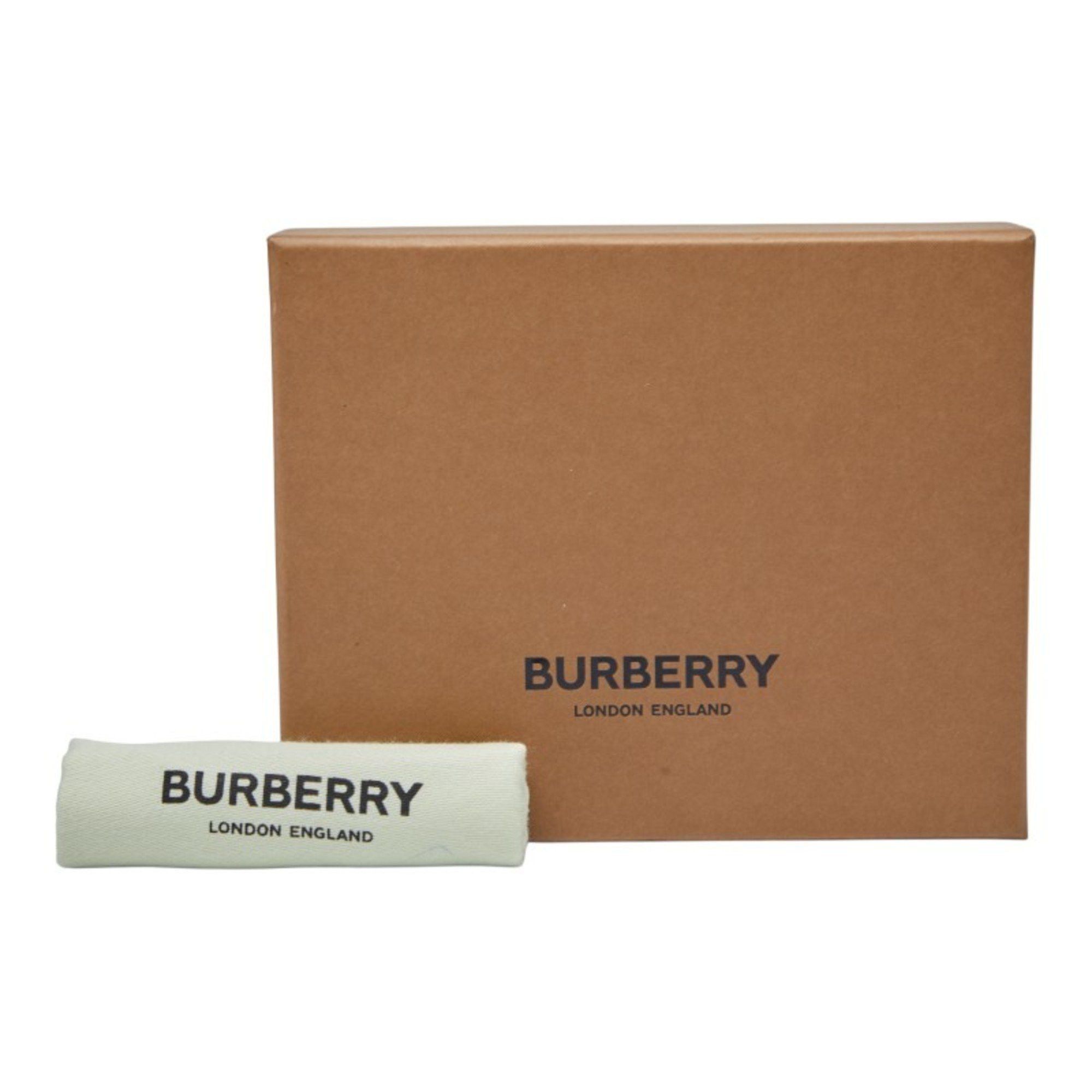 Burberry Burberry Icon Stripe Compact Wallet, Tri-fold Beige, Black, Women's, BURBERRY Size ONE SIZE - 9 Thumbnail