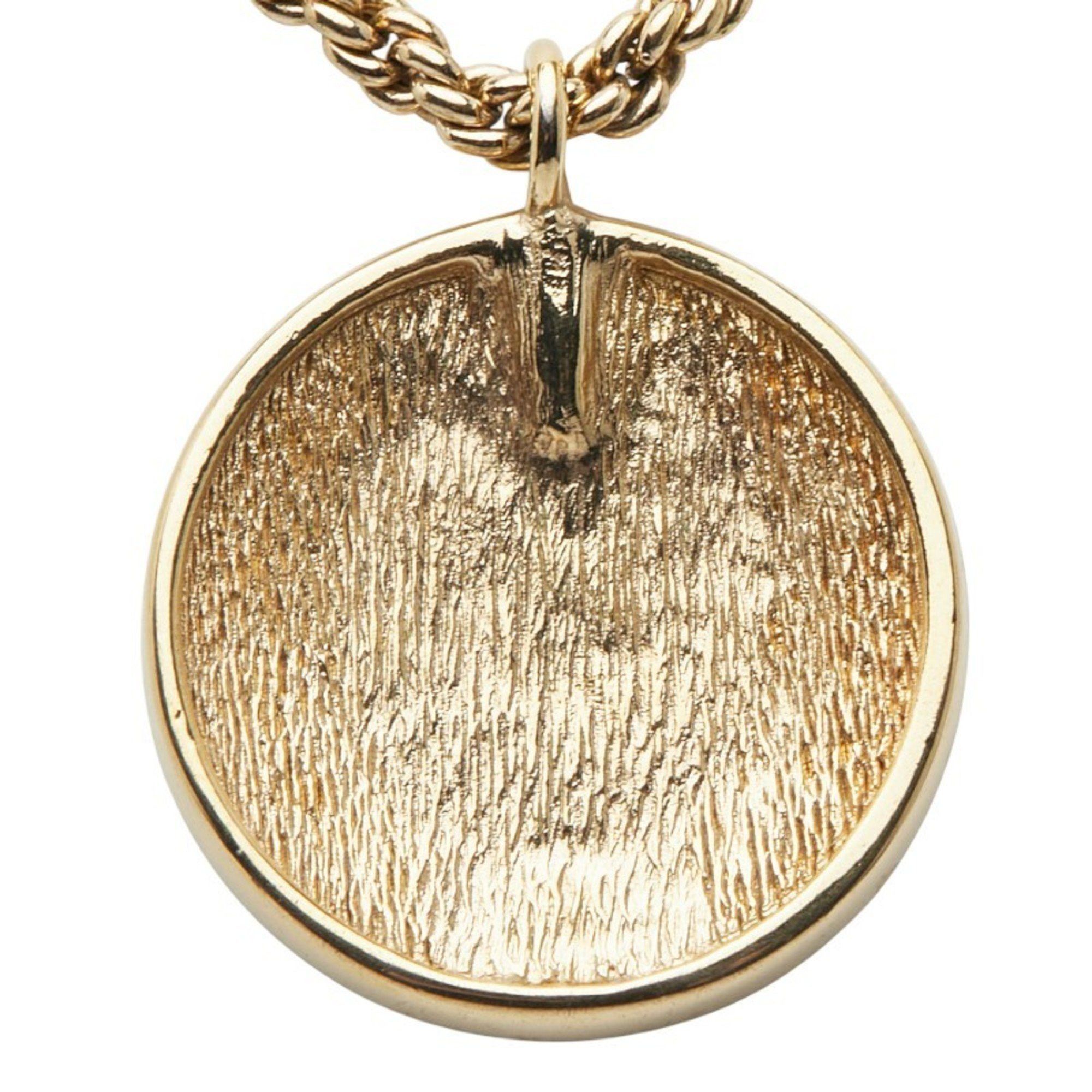 Dior Christian Dior Dior CD logo necklace, gold plated, for women. Size ONE SIZE - 3 Thumbnail