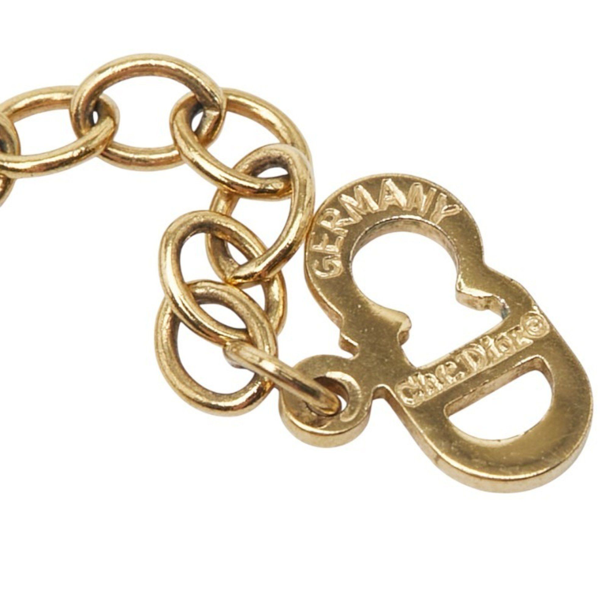 Dior Christian Dior Dior CD logo necklace, gold plated, for women. Size ONE SIZE - 6 Thumbnail