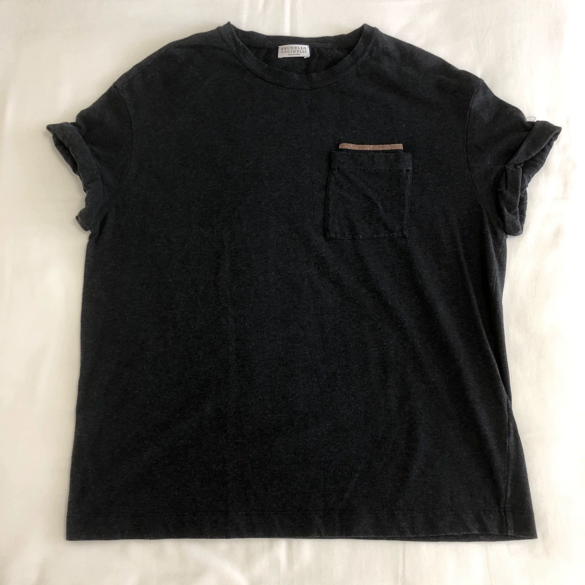 Brunello Cucinelli Brunello Cucinelli Short Sleeve Top XL - dmc Size US XL / EU 56 / 4 - 4 Thumbnail
