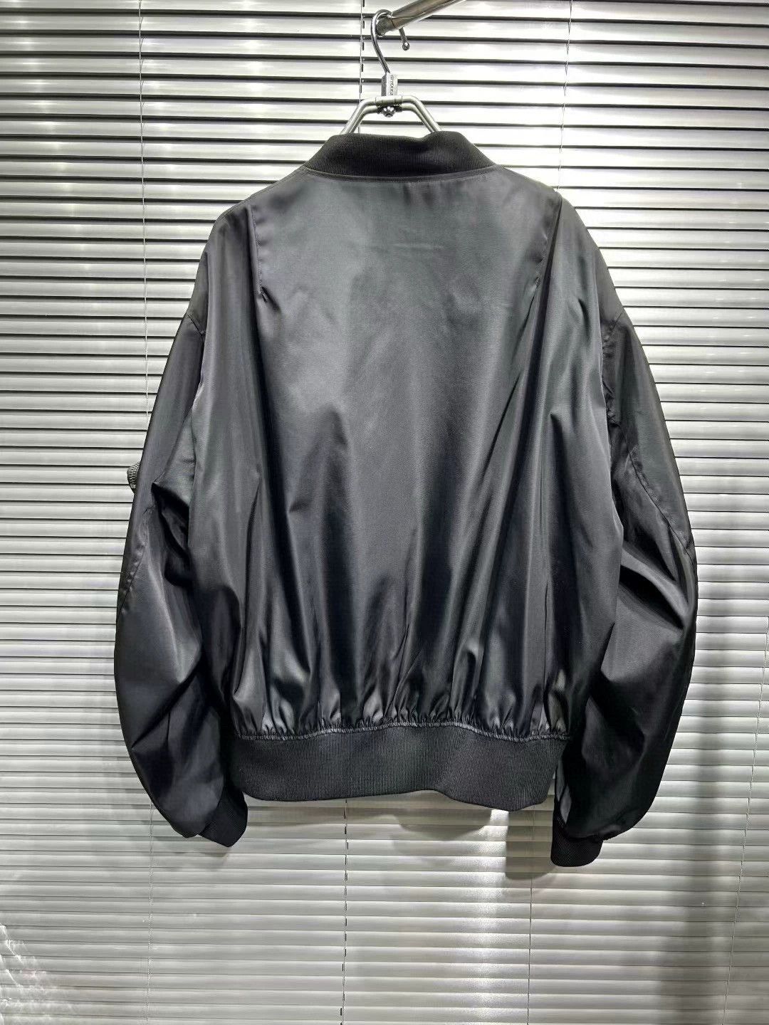 Prada Prada Black Zip Bomber Jacket - dmc Size US M / EU 48-50 / 2 - 3 Thumbnail