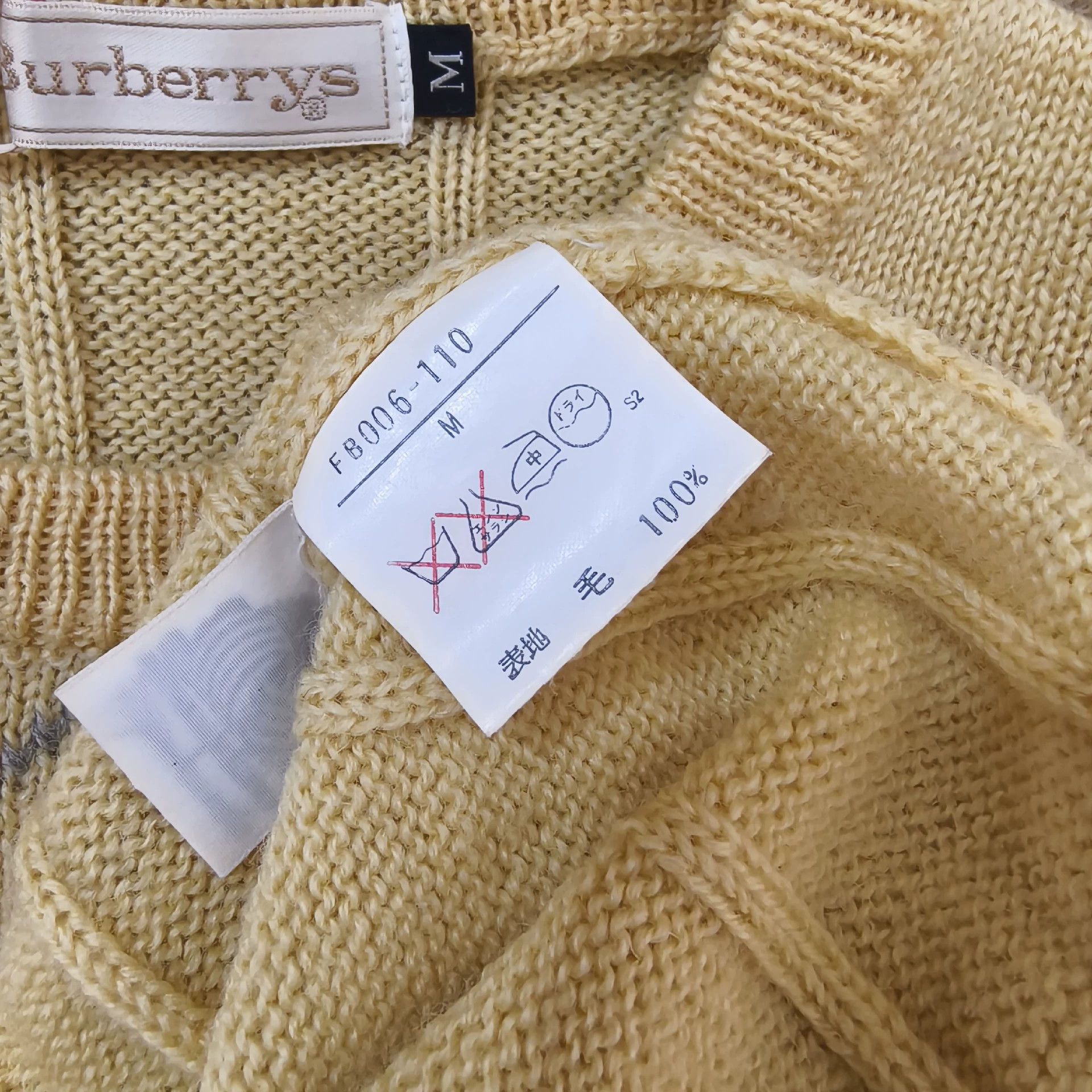 Burberry Vintage Burberry Argyle Sweater - dmc Size US M / EU 48-50 / 2 - 5 Thumbnail