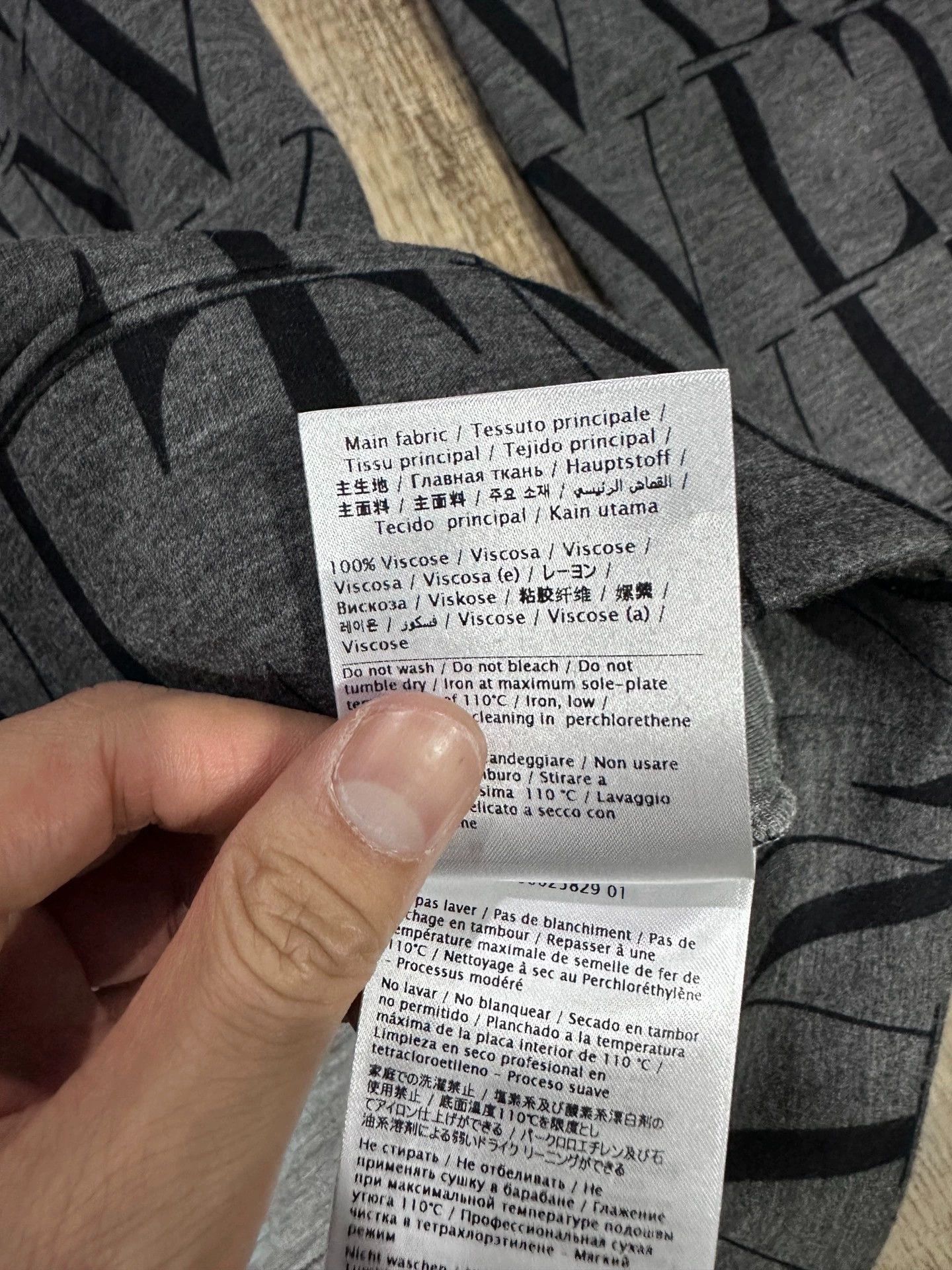 Valentino Valentino Men's Air Cotton Sweatshirt - dmc Size US M / EU 48-50 / 2 - 4 Thumbnail