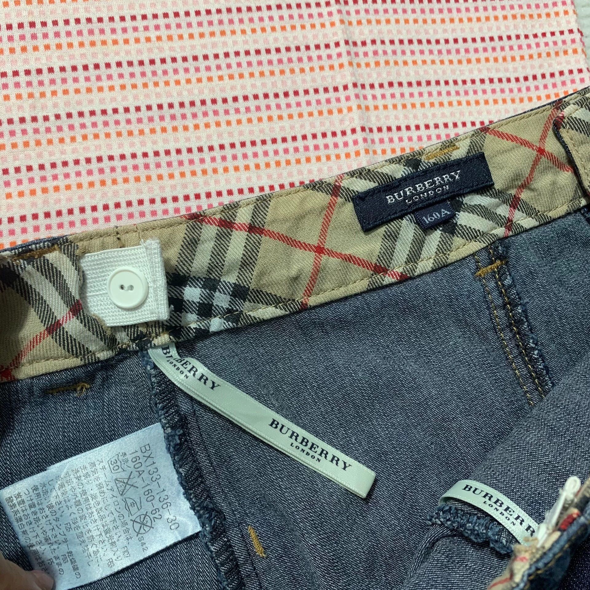 Burberry Burberry Denim Mini Skirt M - dmc Size US 28 / EU 44 - 5 Thumbnail