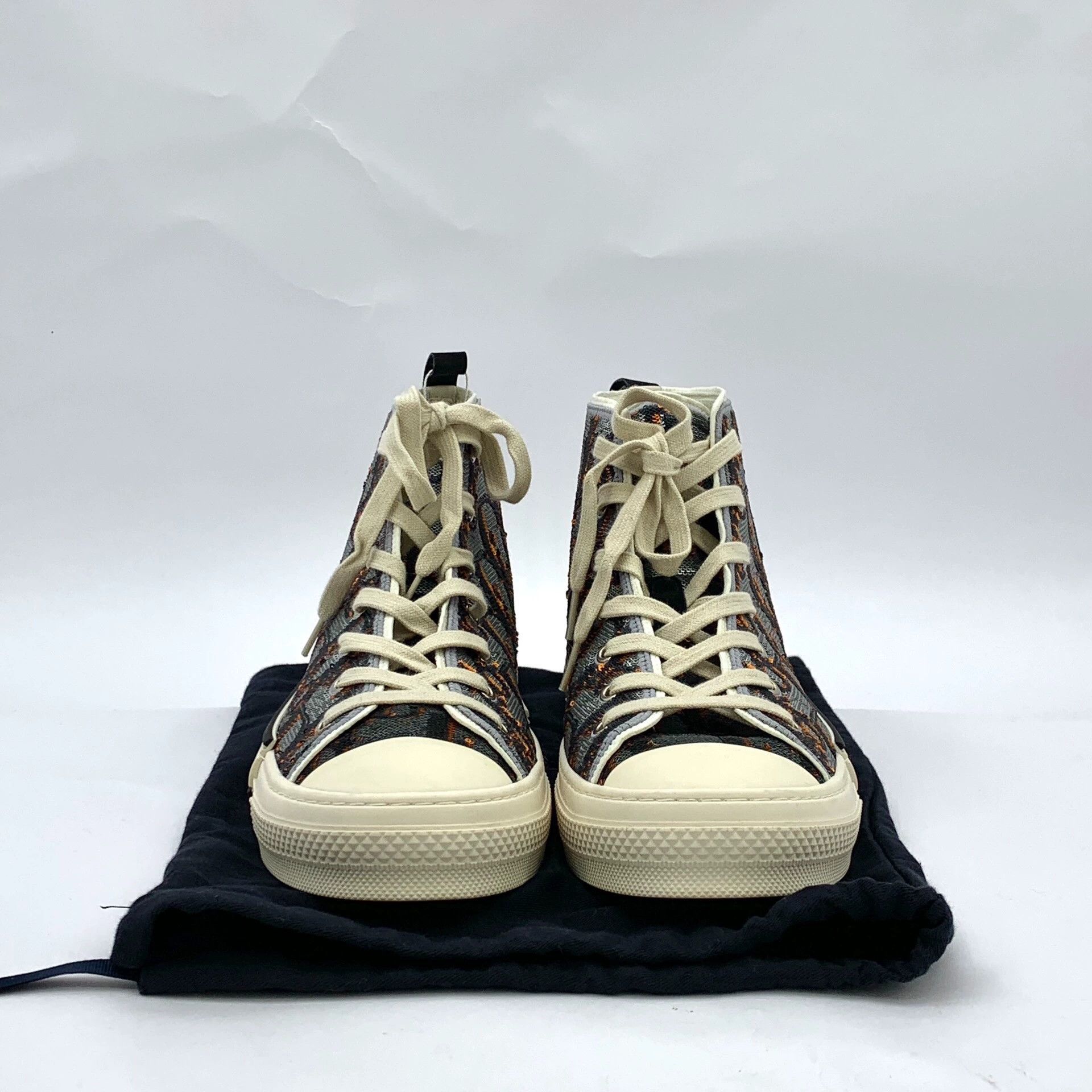 Dior Dior B23 Oblique Logo High-Top Sneakers - dmc Size US 11 / EU 44 - 8 Thumbnail