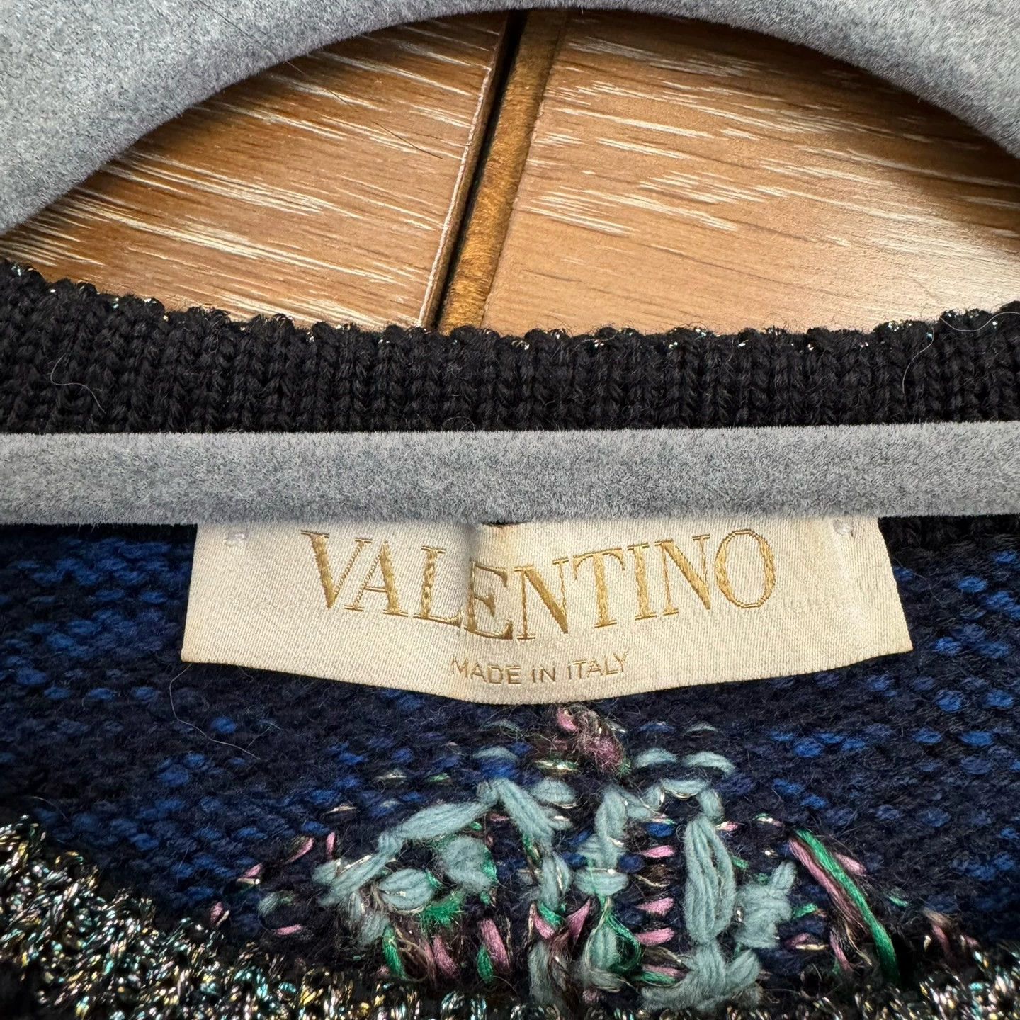 Valentino Valentino High Embroidered Sweater - dmc Size US M / EU 48-50 / 2 - 2 Thumbnail