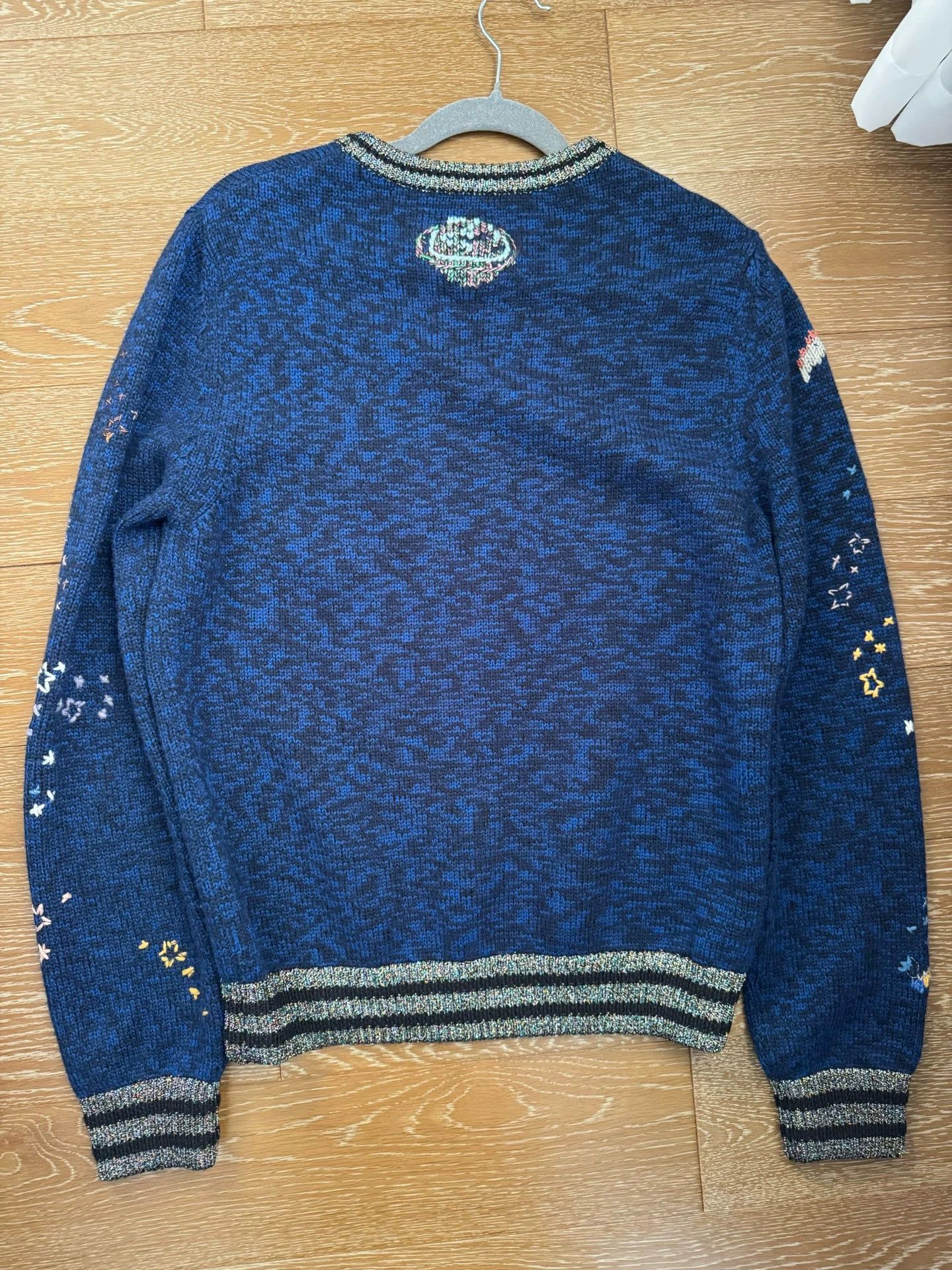 Valentino Valentino High Embroidered Sweater - dmc Size US M / EU 48-50 / 2 - 4 Thumbnail